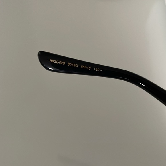 New, authentic jimmy choo women's Rikki/G/S 55mm sunglasses - Picture 10 of 14